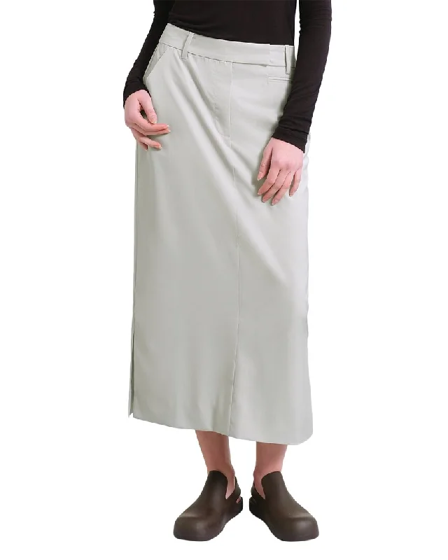Modern Citizen Ebba Tailored Utility Skirt wrap skirt elegant