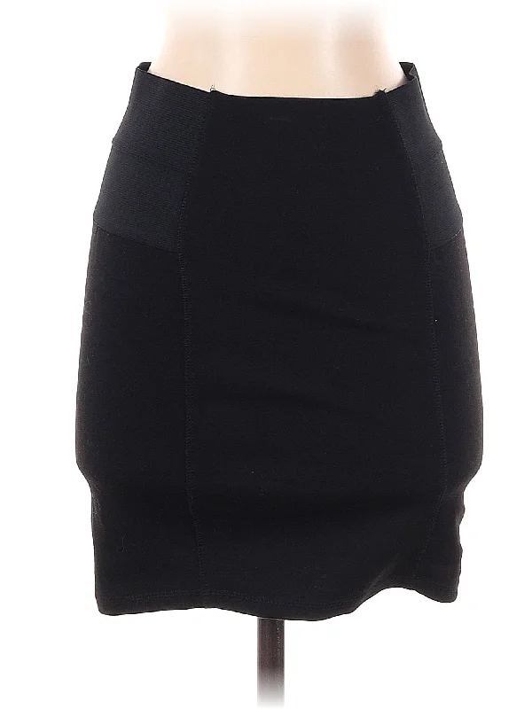 Casual Skirt silk skirt smooth