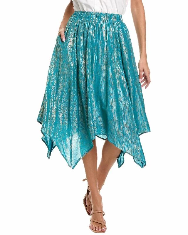 Handkerchief Skirt In Tahitian Tide tulle skirt dreamy