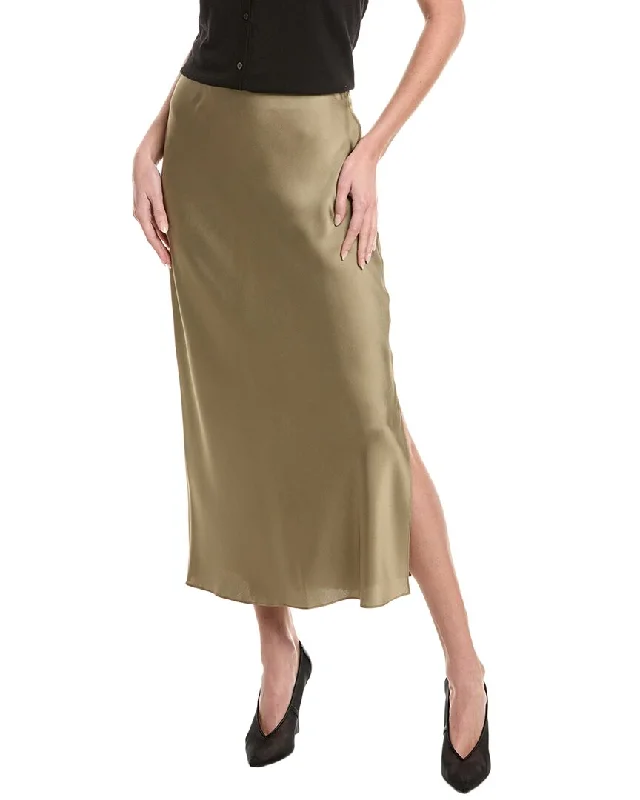 Vince Side Slip Maxi Skirt seamless skirt comfort